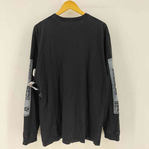 ザブラックアイパッチ THE BLACK EYE PATCH TAPED L/S Tシャツ メンズ L