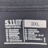 タクティカル 5.11 Tactical プリントクルーネックS/S Tシャツ メンズ 3XL