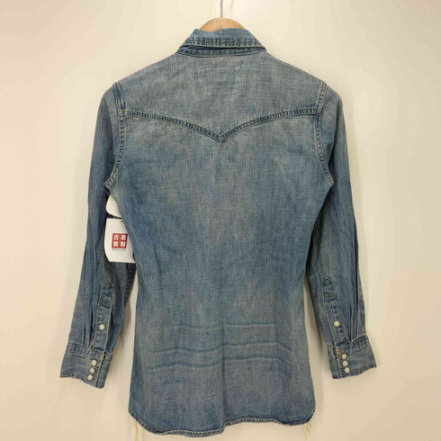 レミレリーフ REMI RELIEF L/S デニムウエスタンシャツ レディース JPN:S