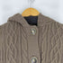 バーバリーブルーレーベル BURBERRY BLUE LABEL ケーブルニット パーカー レディース JPN:38