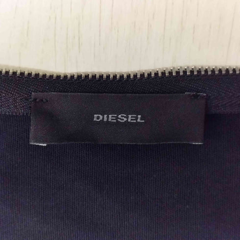 ディーゼル DIESEL ジップデザイン ノースリーブワンピース レディース import:S