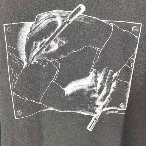 TEE JAYS アーティスト プリントスウェット メンズ L