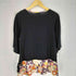 STYLE OPERATION 和柄切替七分袖カットソー レディース M