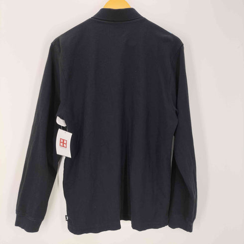 ステューシー Stussy 19AW SIMON LS ZIP POLO サイモン ジップアップ スウェット ポロ メンズ import:M