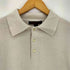 LINEA UOMO ウール混 ニット ポロシャツ メンズ import:L