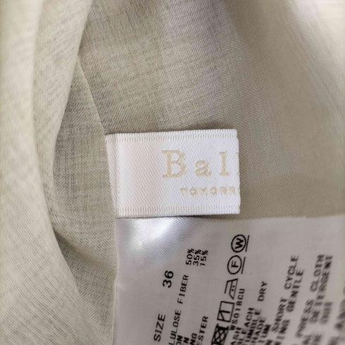 ボールジー BALLSEY チェロキープリント タックロングスカート レディース JPN:36