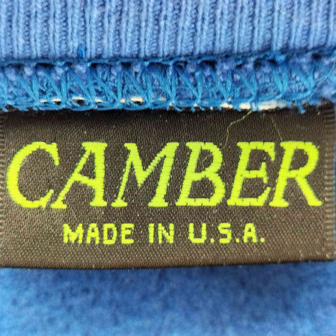 キャンバー CAMBER 90-00S USA製 リバースウィーブ 無地スウェット メンズ