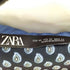 ザラ ZARA サテン ペイズリー柄 開襟シャツ レディース XS