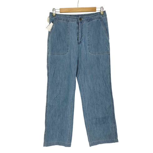ルメランジェ Le Melange シャンブレー ワークパンツ レディース JPN:2