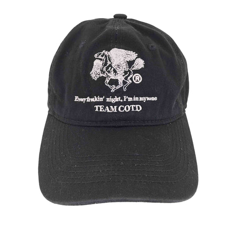 チルドレンオブザディスコーダンス Children of the discordance 23AW EMBROIDERY TEAM CAP メンズ ONE SIZE