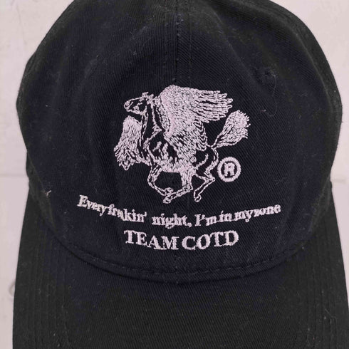 チルドレンオブザディスコーダンス Children of the discordance 23AW EMBROIDERY TEAM CAP メンズ ONE SIZE