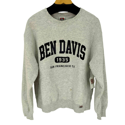 ベンデイビス BEN DAVIS カレッジクルーネックトレーナー メンズ JPN:L