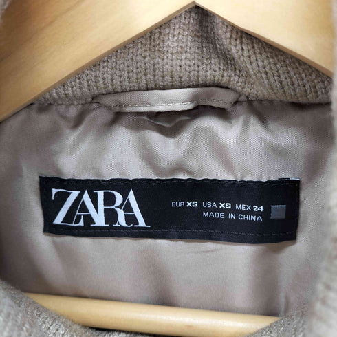 ザラ ZARA 中綿 ハイネックベスト レディース import:XS