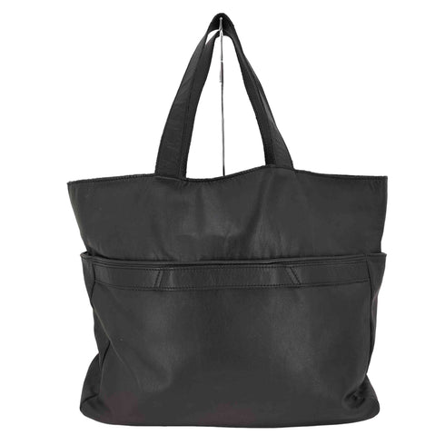 ヨウジヤマモト Yohji Yamamoto 19aw 2WAY Leather Tote Bag カウレザー トートバッグ メンズ