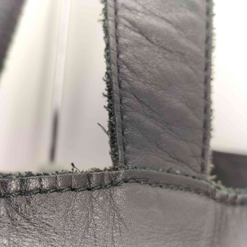 ヨウジヤマモト Yohji Yamamoto 19aw 2WAY Leather Tote Bag カウレザー トートバッグ メンズ