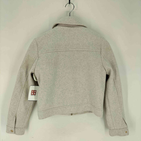 ザラ ZARA ボックスシルエット ジップアップ ジャケット レディース import:XS
