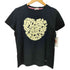 ポールスミス Paul Smith PINK テキスト ハート デザイン プリント S/S Tシャツ レディース JPN:M