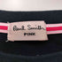 ポールスミス Paul Smith PINK テキスト ハート デザイン プリント S/S Tシャツ レディース JPN:M
