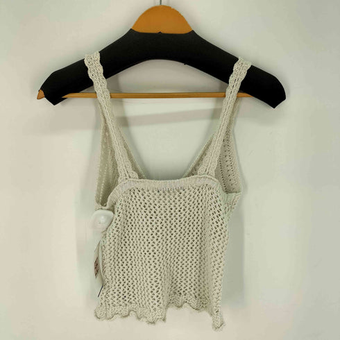 ザラ ZARA ロマンティックニットキャミソール レディース import:S