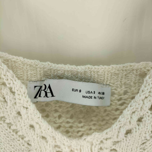 ザラ ZARA ロマンティックニットキャミソール レディース import:S