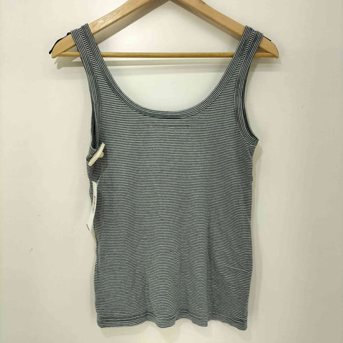 マークジェイコブス MARC JACOBS コットン100 ボーダー タンクトップ レディース import:S