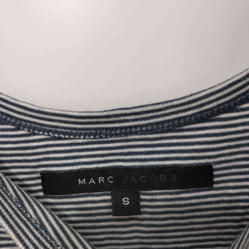 マークジェイコブス MARC JACOBS コットン100 ボーダー タンクトップ レディース import:S