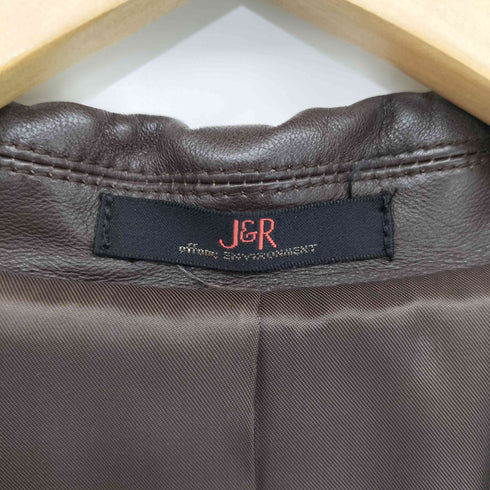 ジェイアール J&R シープレザー 2B テーラードジャケット レディース JPN:M