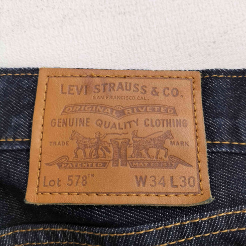 リーバイス Levis 578 BAGGY GOOD AS NEW RINSE T メンズ 34/30