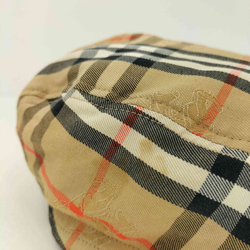 バーバリーズ BURBERRYS 90s ノバチェック シャドーホース ハンチング キャップ メンズ L