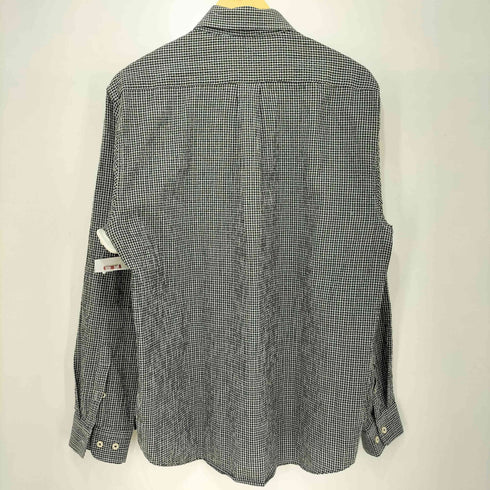 プレイボーイ PLAYBOY シアサッカー チェック ボタンダウン L/S シャツ メンズ JPN:XL