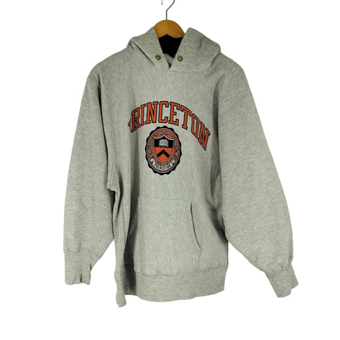 チャンピオン Champion 80S トリコロールタグ MADE IN USA カレッジプリント リバースウィーブ フーディ メンズ JPN:XL