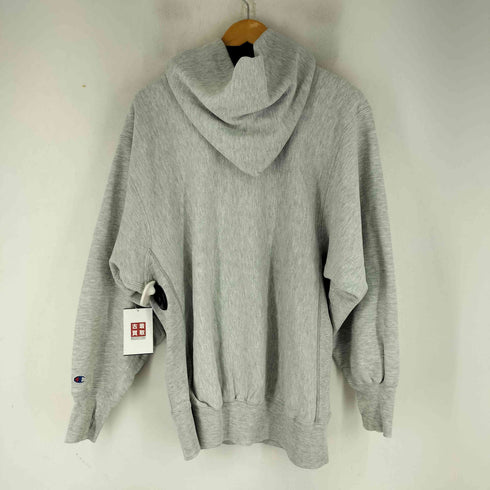 チャンピオン Champion 80S トリコロールタグ MADE IN USA カレッジプリント リバースウィーブ フーディ メンズ JPN:XL