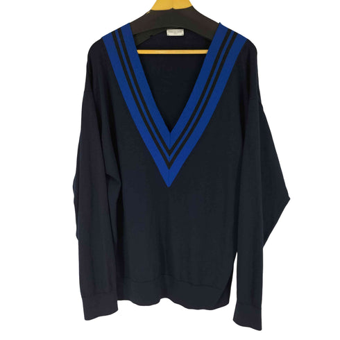 ドリスヴァンノッテン DRIES VAN NOTEN ディープVネックセーター メンズ JPN:L