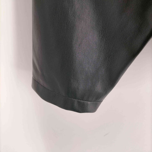 ザラ ZARA RELAXED FIT FAUX LEATHER JACKET メンズ import:XL