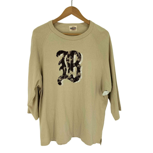 BEAT.F.P.G BIG B プリント 七分丈 Tシャツ メンズ