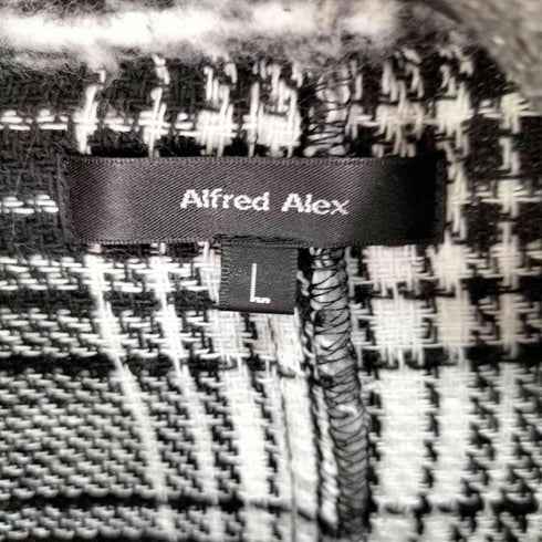 Alfred Alex オンブレチェック オーバーサイズ シャギーCPOシャツジャケット メンズ JPN:L