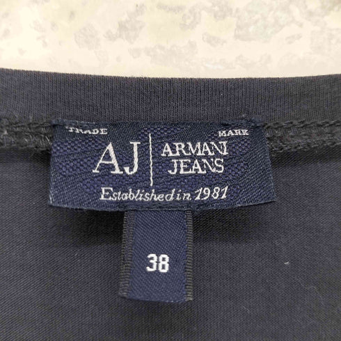 アルマーニジーンズ ARMANI JEANS スパンコールチビTシャツ レディース 38