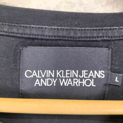 カルバンクラインジーンズ Calvin Klein Jeans S/S プリントTシャツ レディース import:L