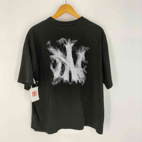 エージェムナイン AGEM/9 スモークロゴ 半袖 Tシャツ メンズ