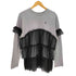エピヌ epine é tulle frill long tee レディース