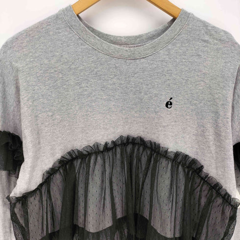 エピヌ epine é tulle frill long tee レディース