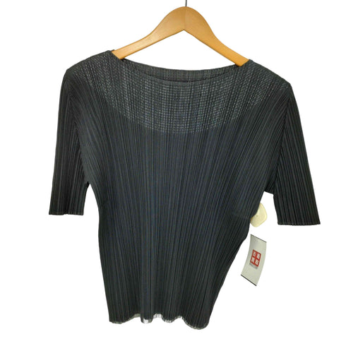 プリーツプリーズイッセイミヤケ PLEATS PLEASE ISSEY MIYAKE 半袖 プリーツ レイヤード カットソー レディース JPN:3