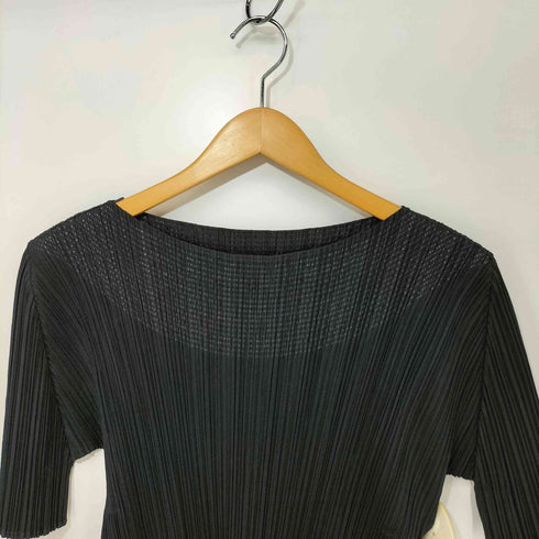 プリーツプリーズイッセイミヤケ PLEATS PLEASE ISSEY MIYAKE 半袖 プリーツ レイヤード カットソー レディース JPN:3