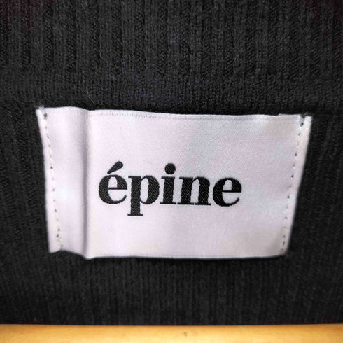 エピヌ epine ラメタートルネック ニット レディース