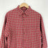 ランズエンド LANDS END 00S L/S チェック シャツ メンズ import:M