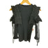 トッコクローゼット tocco closet りぼん付きシフォンプリーツ切り替えリブニットプルオーバー レディース JPN:M