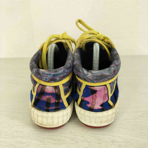 ケンゾー KENZO HELIX 虎柄 ハラコ ローカットスニーカー メンズ EUR:40