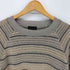 バイグラッドハンド BY GLADHAND 25SS VOYAGE L/S RAGLAN SWEATER ヴォヤージュ モックネック ラグランスリーブ リネン ボーダーニット セーター メンズ JPN:XL