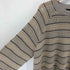 バイグラッドハンド BY GLADHAND 25SS VOYAGE L/S RAGLAN SWEATER ヴォヤージュ モックネック ラグランスリーブ リネン ボーダーニット セーター メンズ JPN:XL