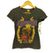 スライ SLY メタリックプリント クラウン BADGIRLS クルーネックTシャツ ピチT Y2K レディース JPN:S